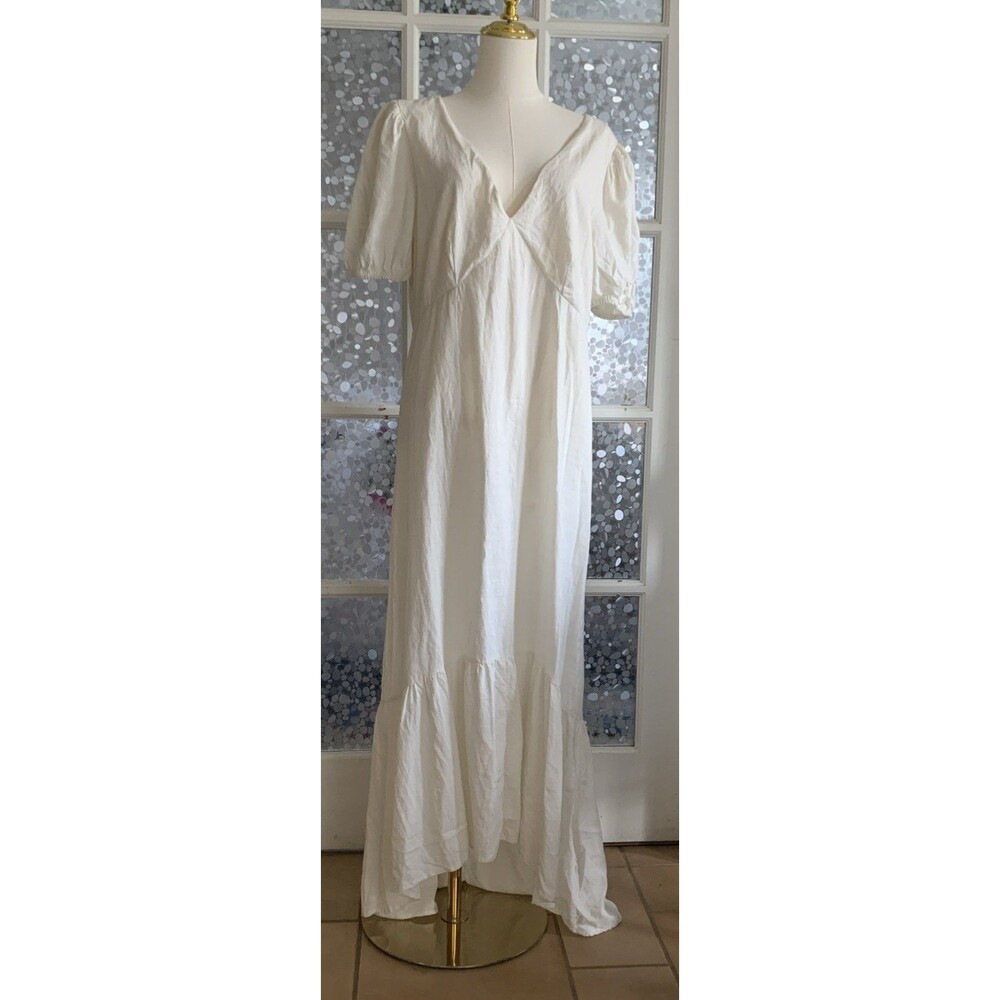 Tinsel Dress XL Maxi Boho Wedding Prairie Festival Fairycore Whimsigoth Romantic